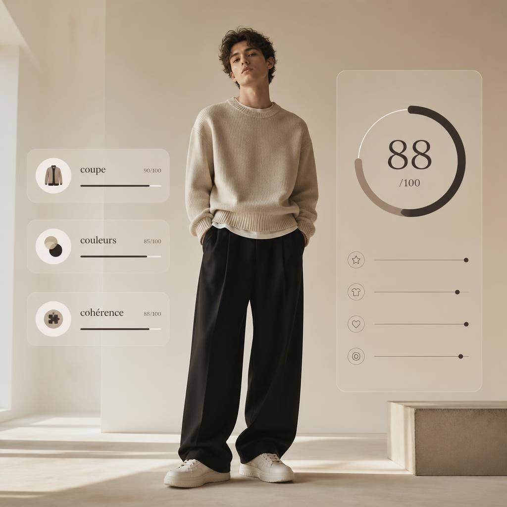 Analyse d'outfit par IA CoolFit